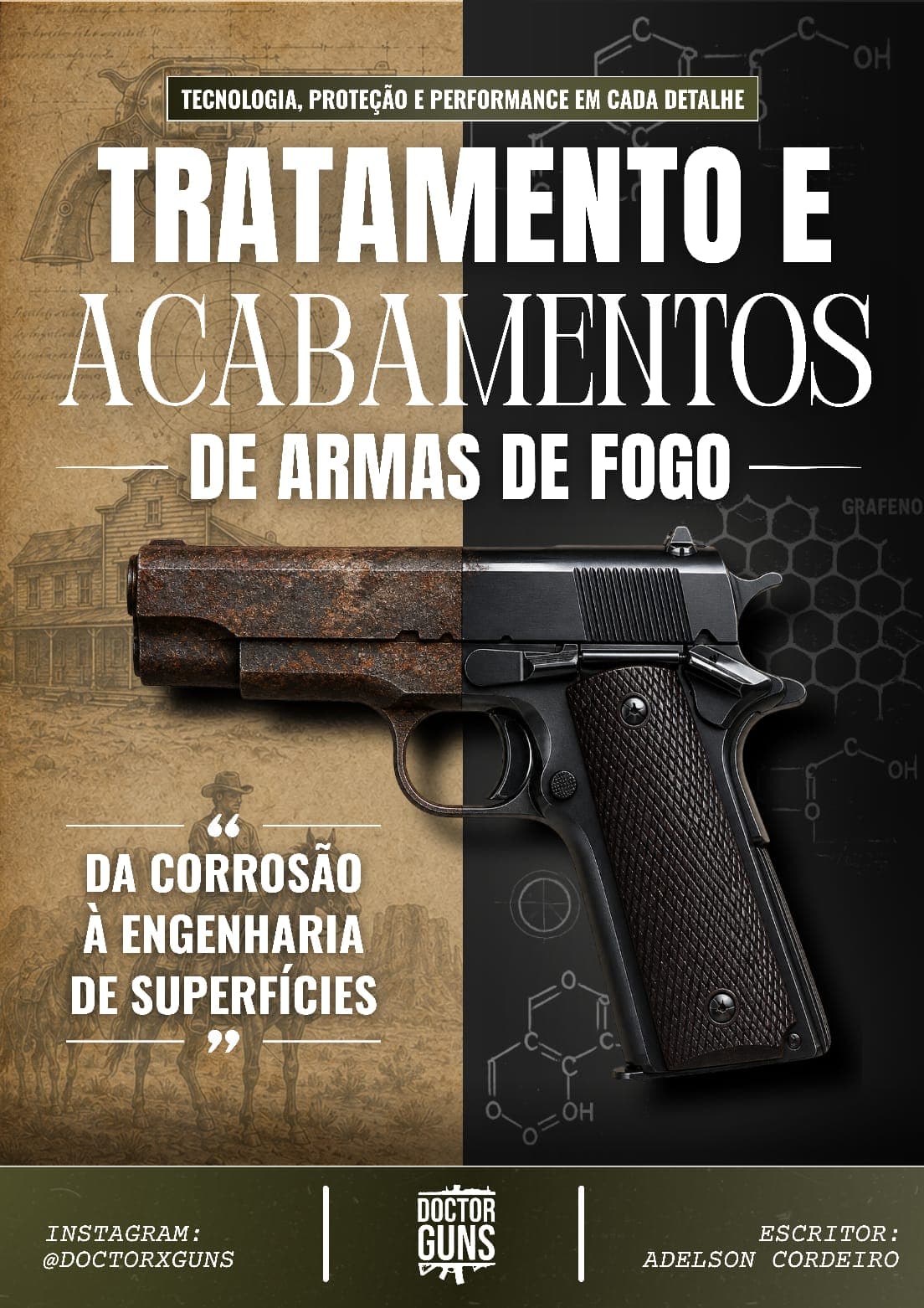 Capa do Ebook Tratamentos e Acabamentos em Armas de Fogo